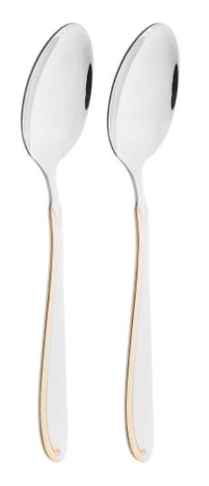 НАБОР СТОЛОВЫХ ЛОЖЕК AGNESS, 2 ШТ  ДЛИНА 20 СМ. МАЛ. УП. = 40 ШТ    